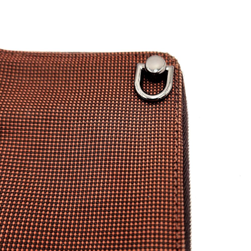 Hermes Round Zipper Long Wallet Yale Line Perth Gm Dark - Picture 5 of 16
